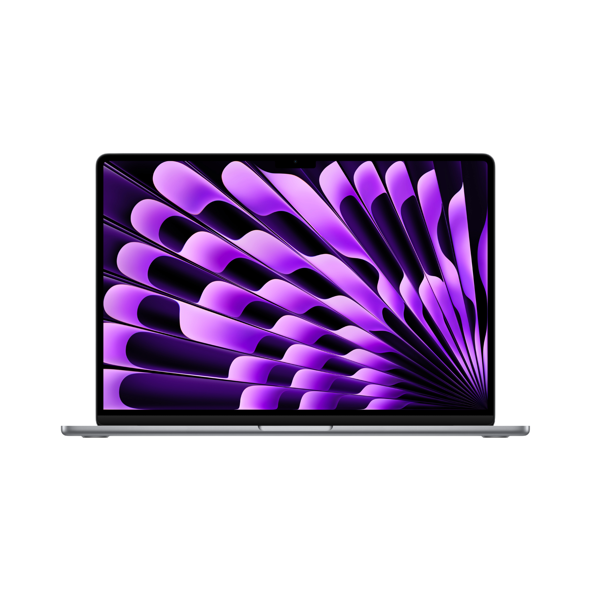 MacBook Air 15-inch (2022) – M2 Chip, 8‑Core CPU & 10‑Core GPU, 8GB RAM, 256GB SSD – Model MQKP3 (Space Gray, English Keyboard) - alAsil